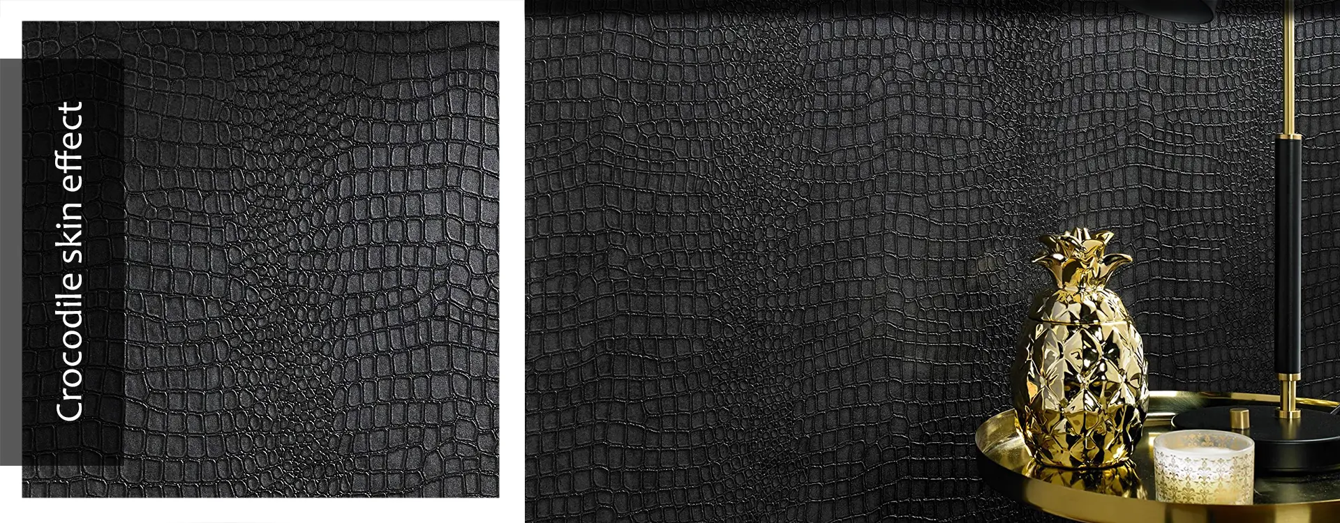 Crocodile skin effect of bespoke venetian plastering